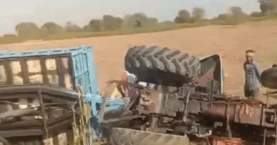 भिवानी में ट्रैक्टर ट्रॉली पलटी, 30 लोग घायल:खेतों में काम करने जा रहे थे, बोले- ड्राइवर तेज स्पीड में चला रहा था